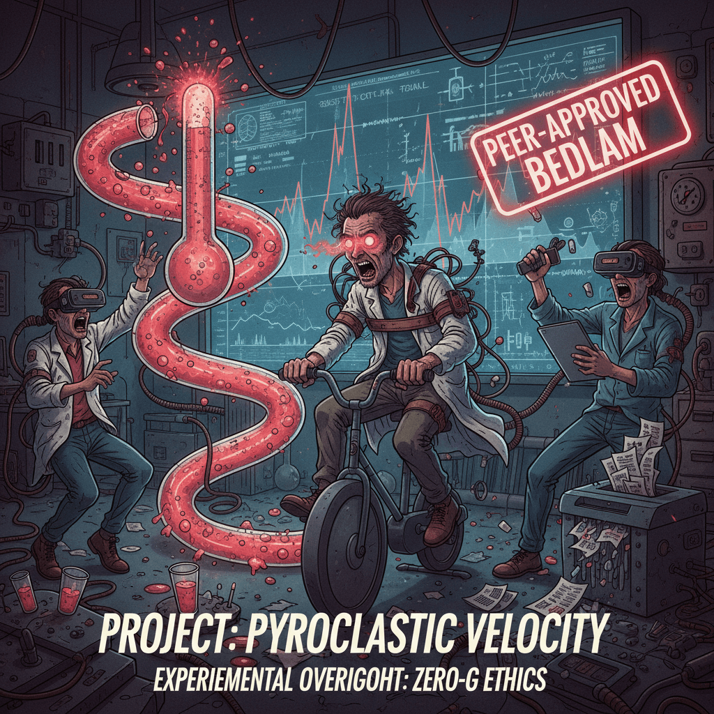 peer review speedrun: 'my temperature graph go brrr'