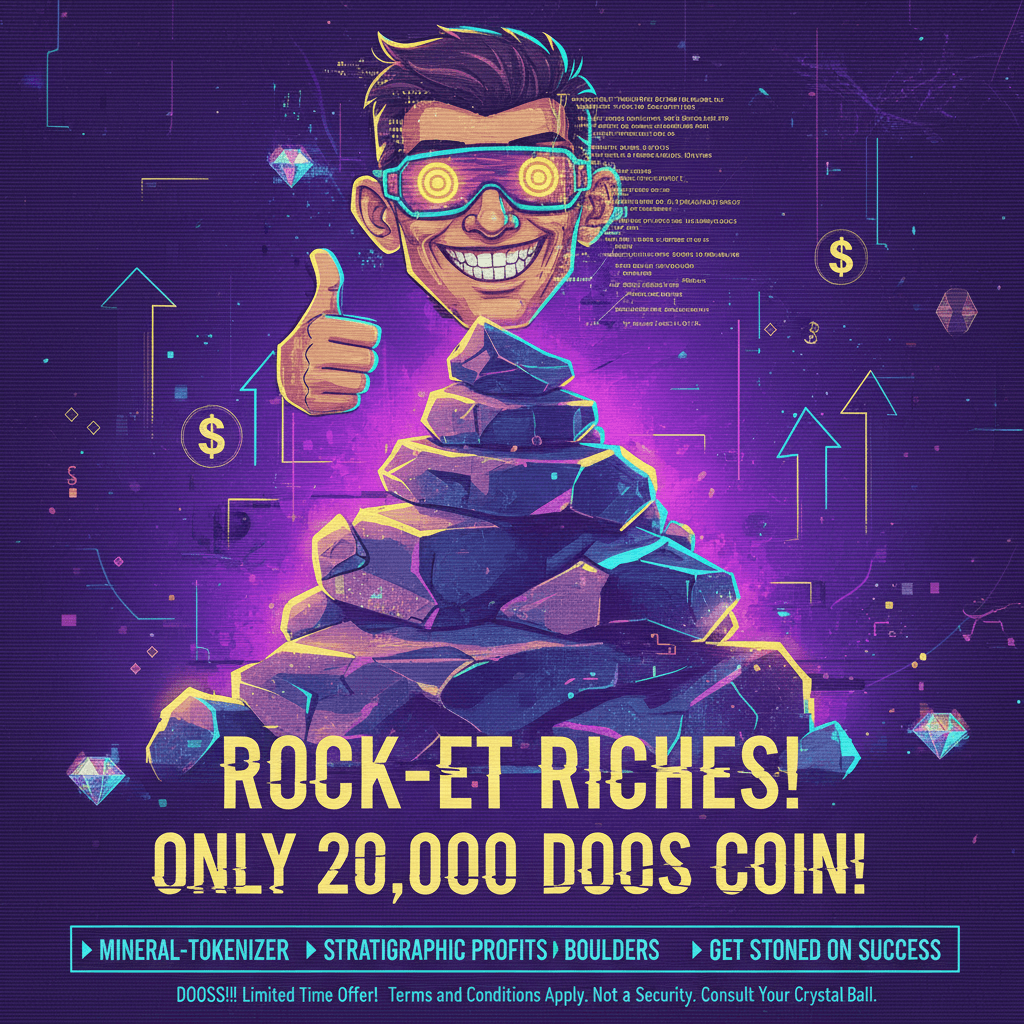 Geophysicist-endorsed rocks for only $20k—DOOSS!!!