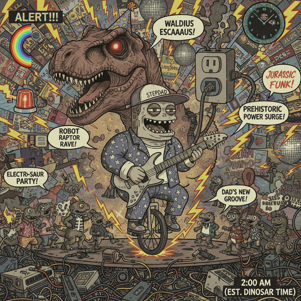 WALDIUS ESCAAAUS STEPDAD SIMILATO 2: Electric Dinosaur Boogaloo