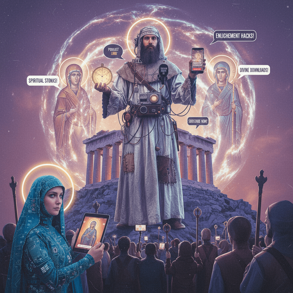 CIA guy's 500yr time travel was actually just a really committed monk LARP