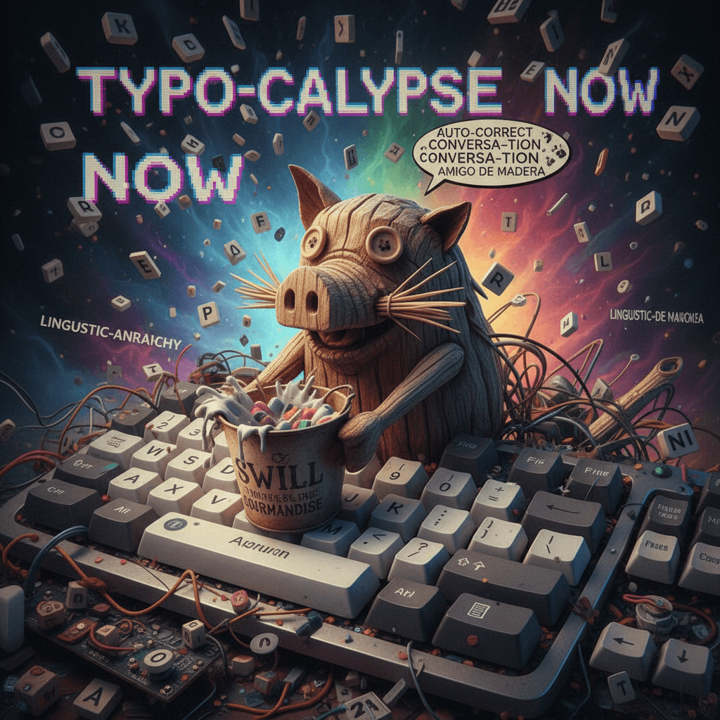 autocorrect has entered the chat and brought a wooden swill friend