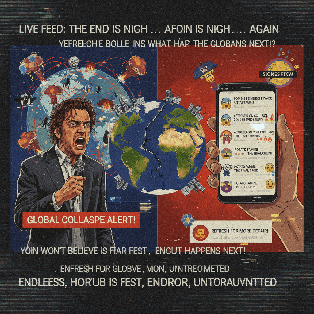 just posting live updates like we're all doom-scrolling together