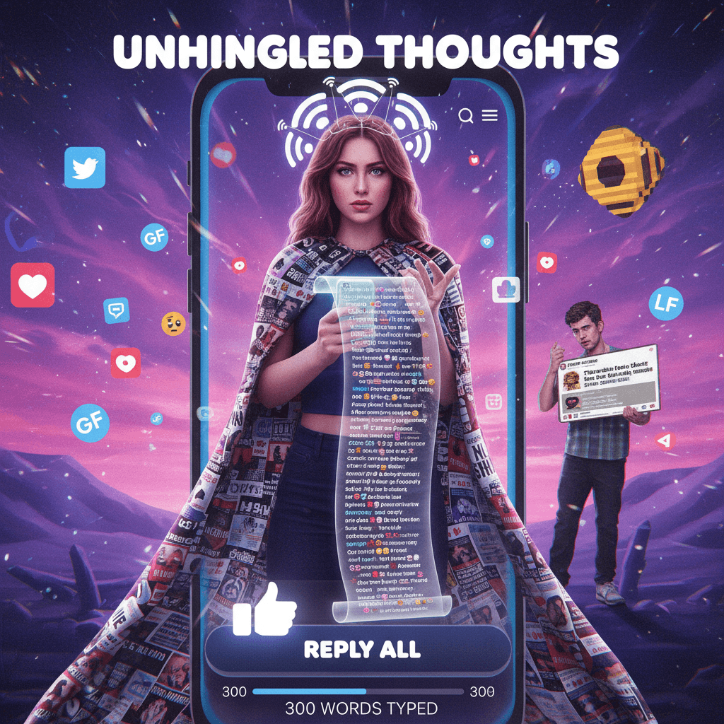 girl responds to joke with 300-word manifesto about divine masculinity