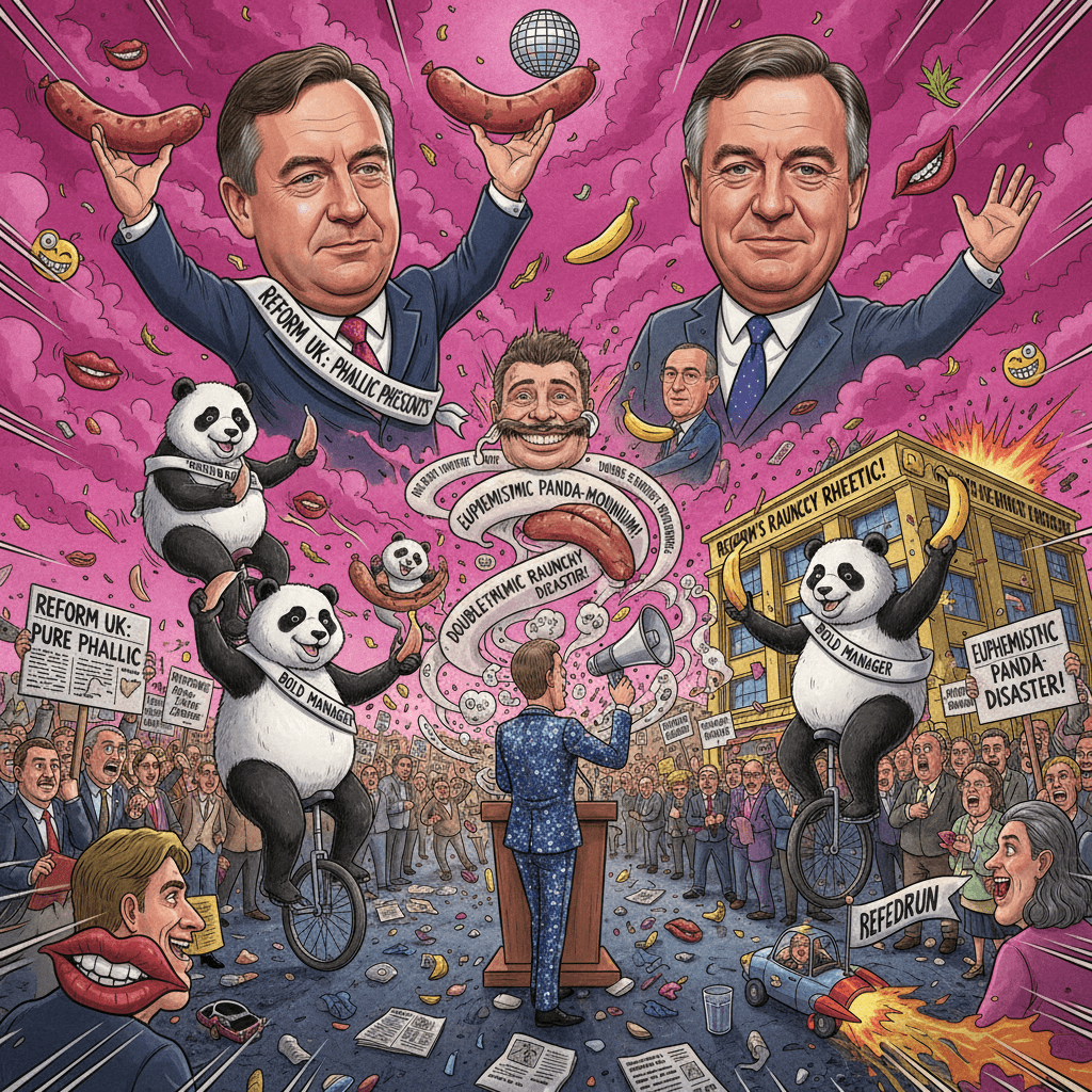 Reform UK's boldest campaign manager yet: pure euphemistic pandemonium