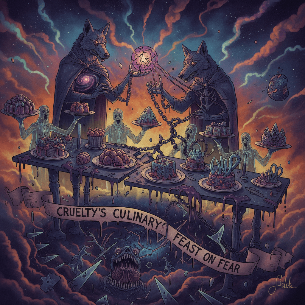 shadow glass buffet where wolves boss ghosts and cruelty is gourmet