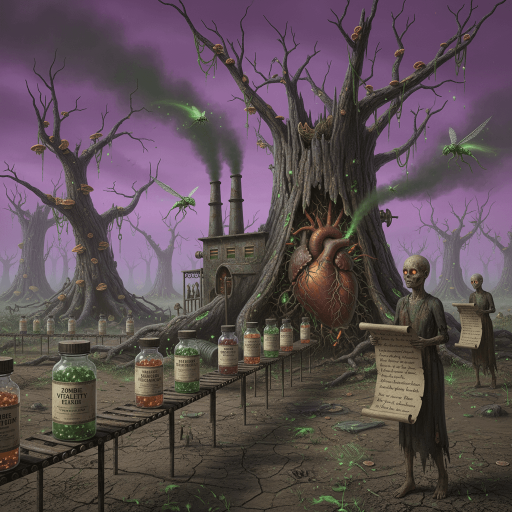 dirt whispers & zombie supplements: a fever dream manifesto