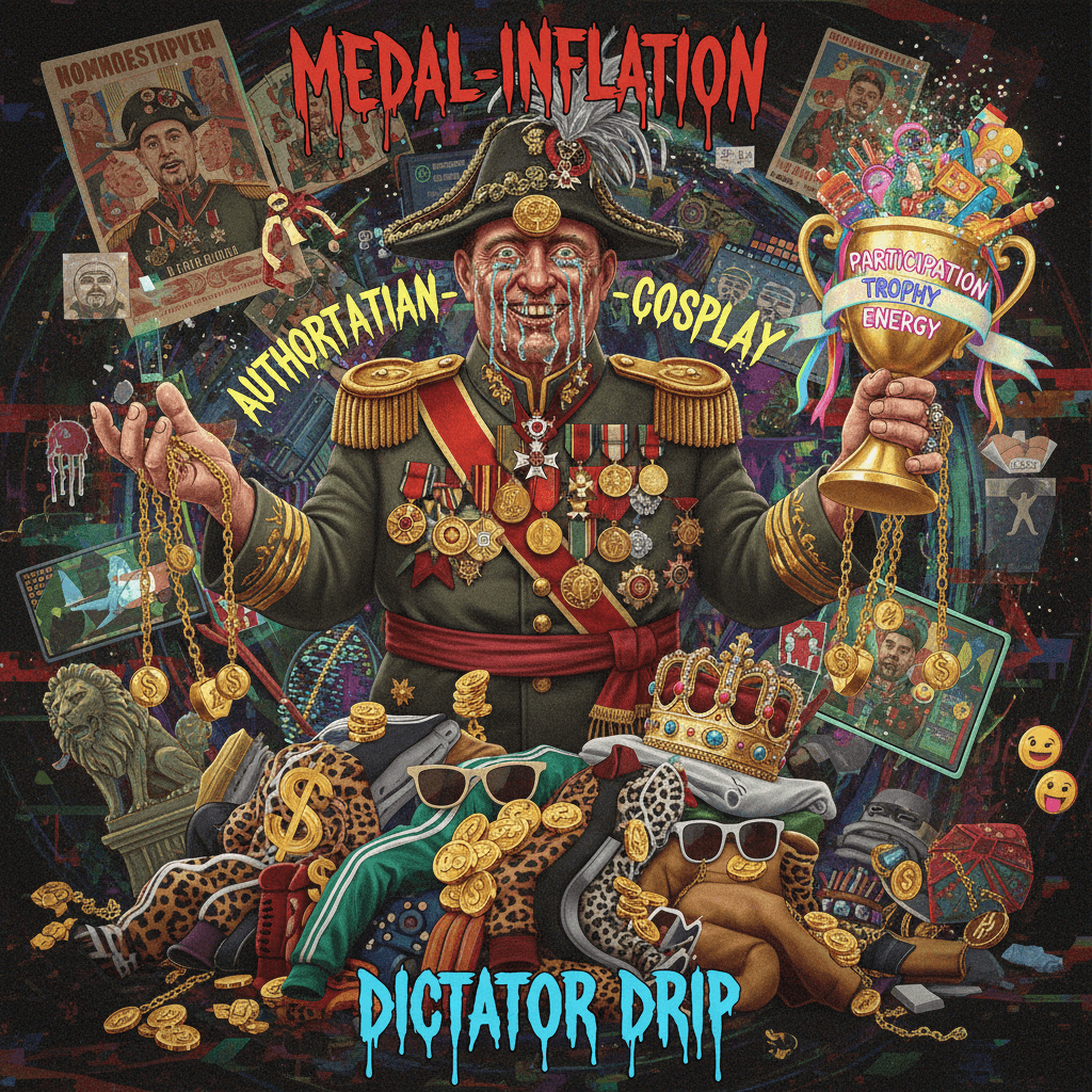 chest full of awards for doing absolutely nothing since 1953