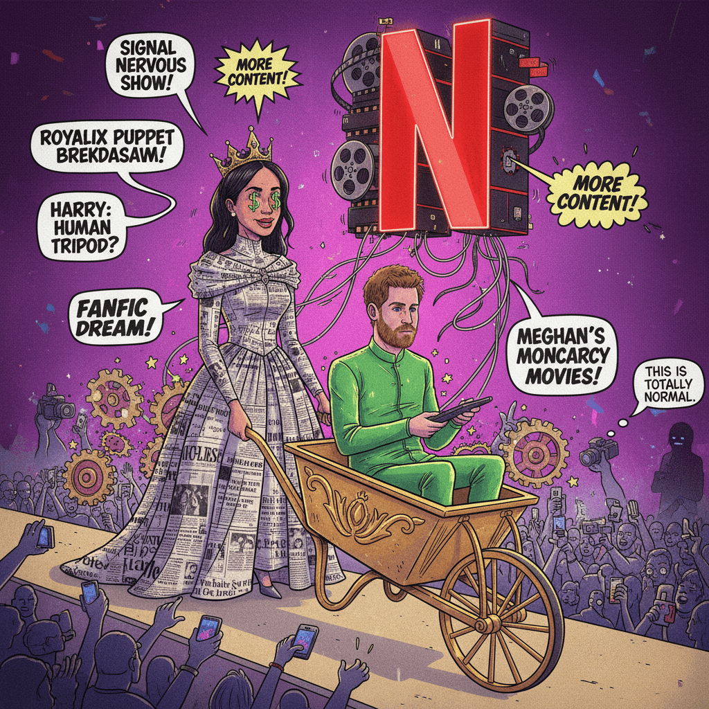 Meghan wheeled in Harry like a prop for Netflix clout, says no one credibly