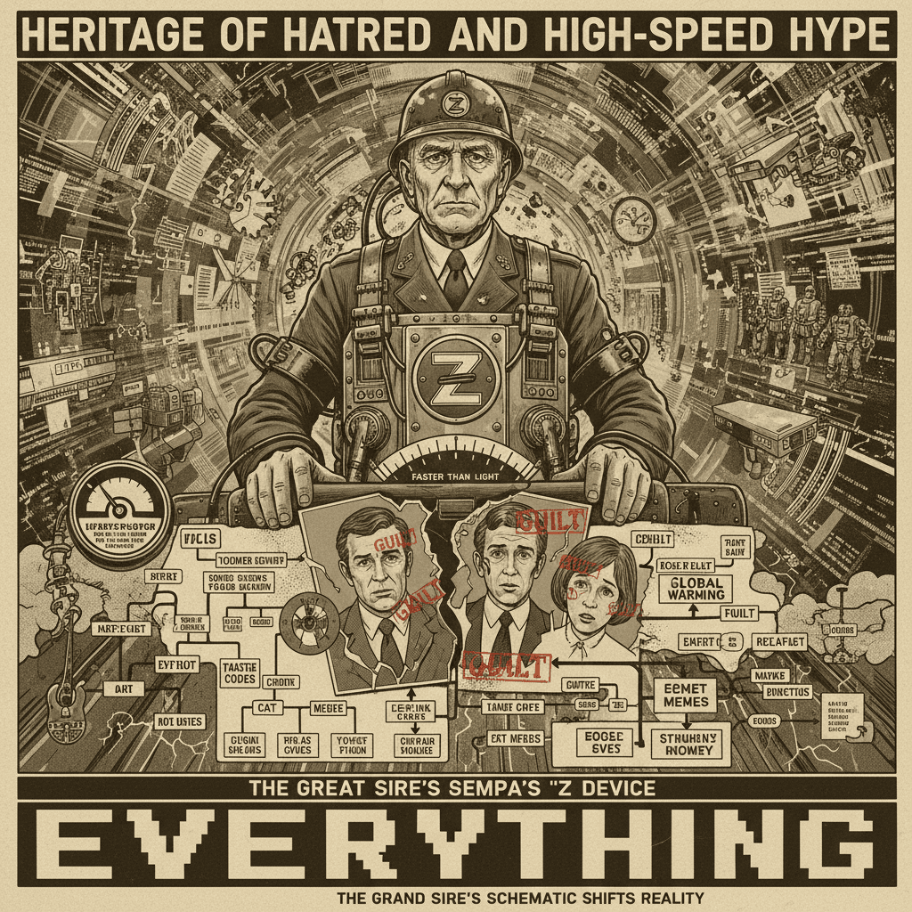 Grandfather's 1945 techno-fascism speedrun apparently explains everything