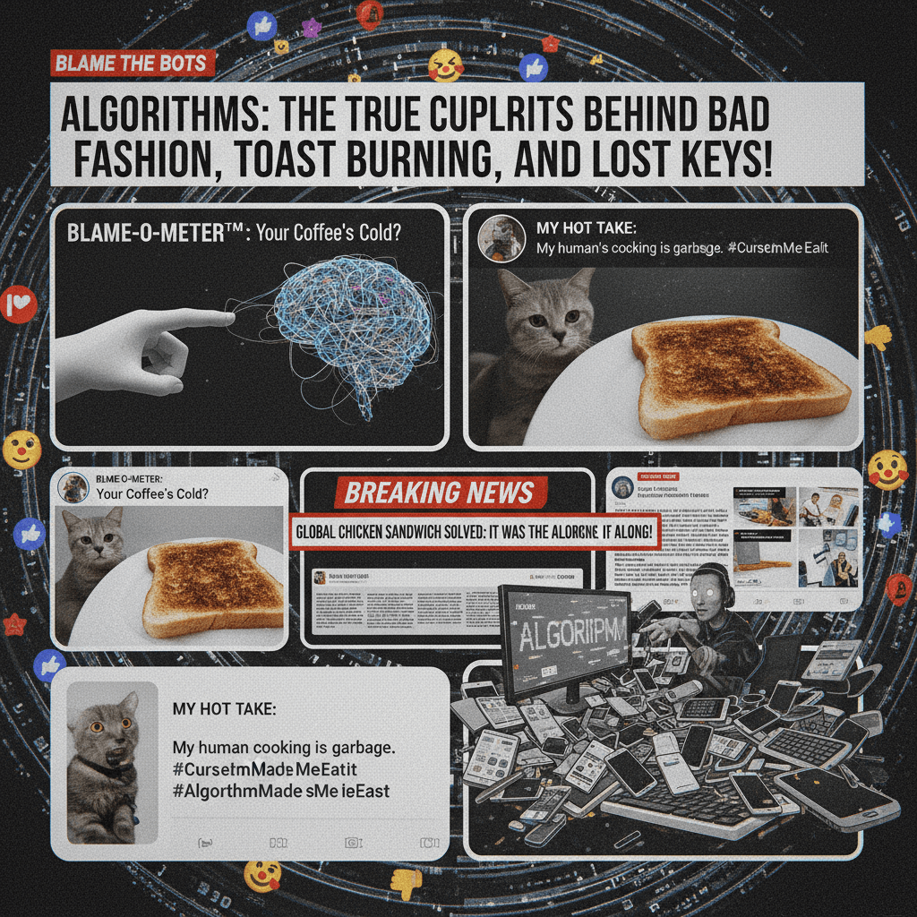 blaming algorithms for everything except our own terrible takes