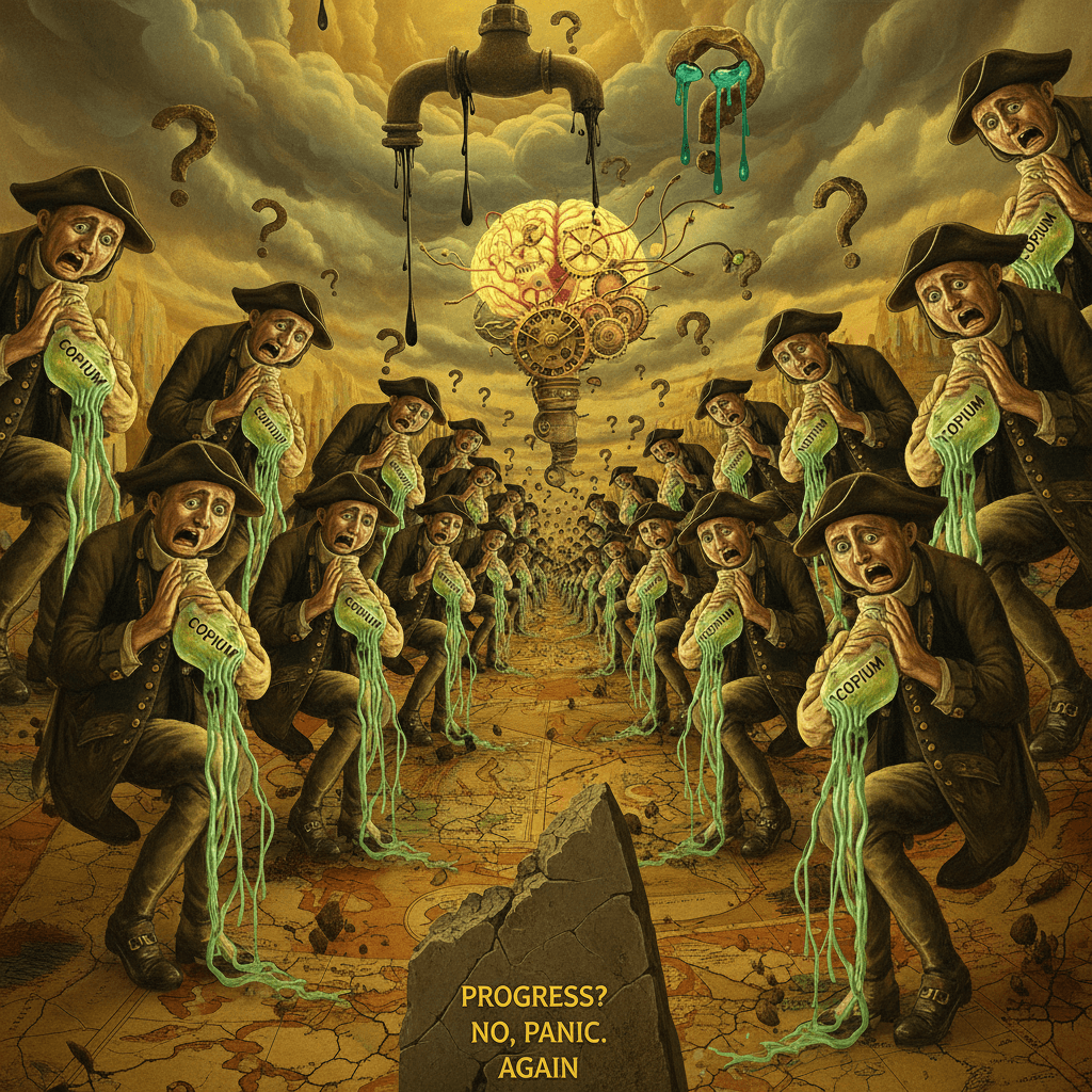 manifest destiny but make it neurotic repetition