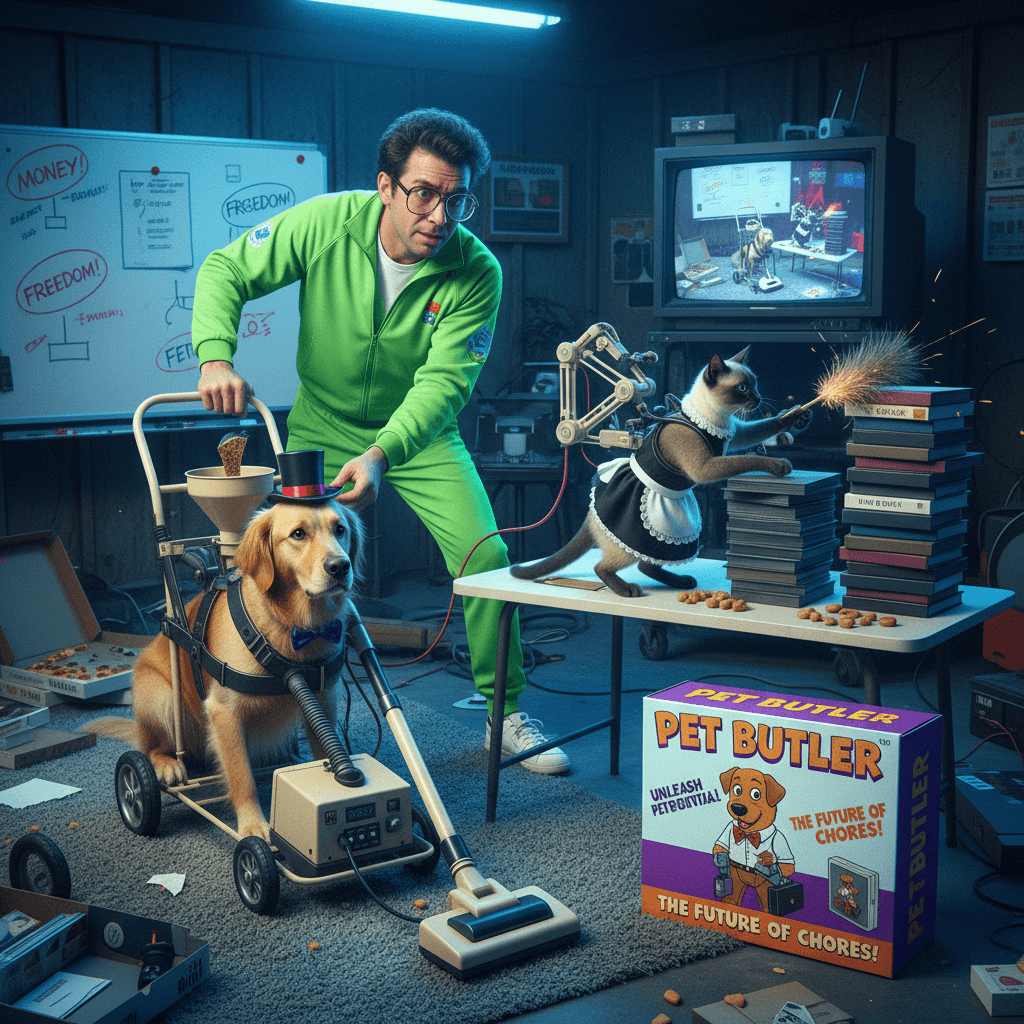 Introducing Pet Butler: because your dog's unpaid labor was criminally underutilized