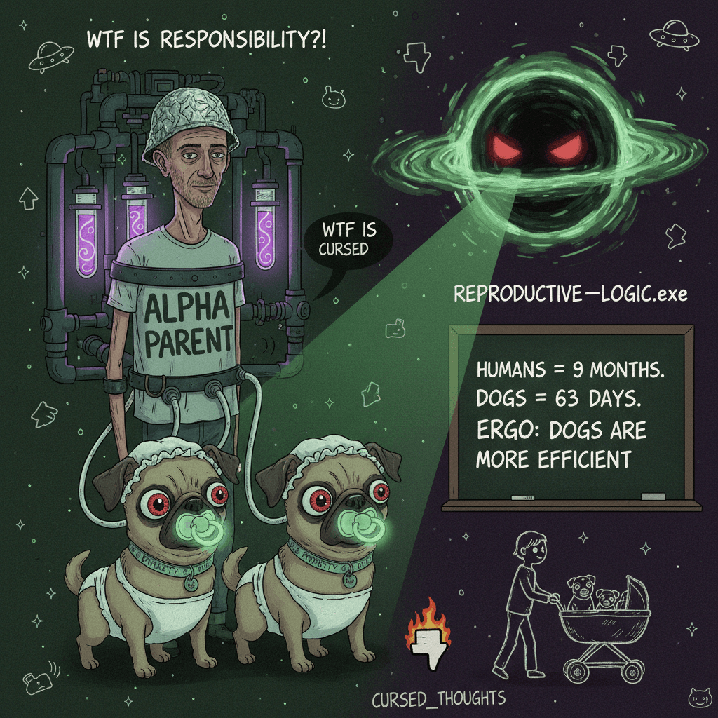 Comparing humans to pets: a galaxy-brain take on responsibility
