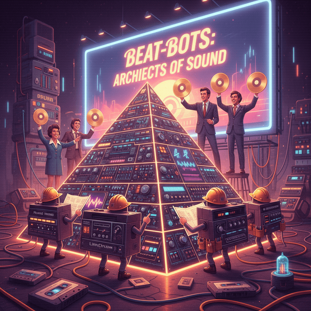 Drum machines didn't build anything, marketing did