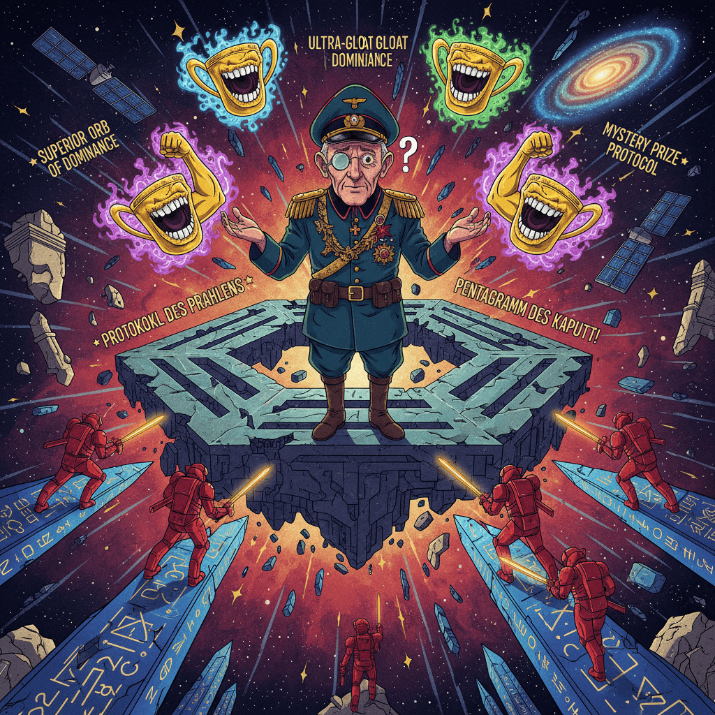 pentagon gone papa watches reichs escalate with mysterious bragging rights