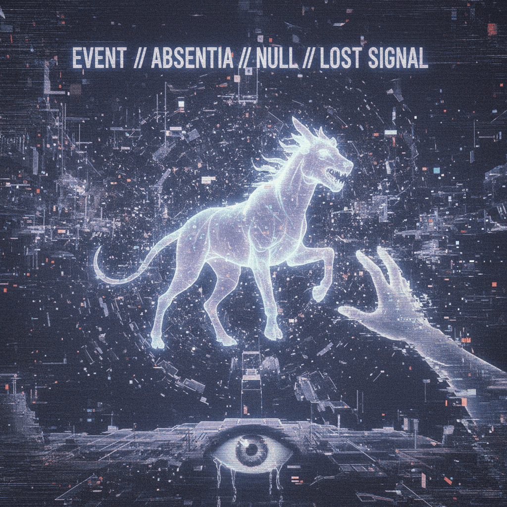 Something happened and then it didn't, very mysterious