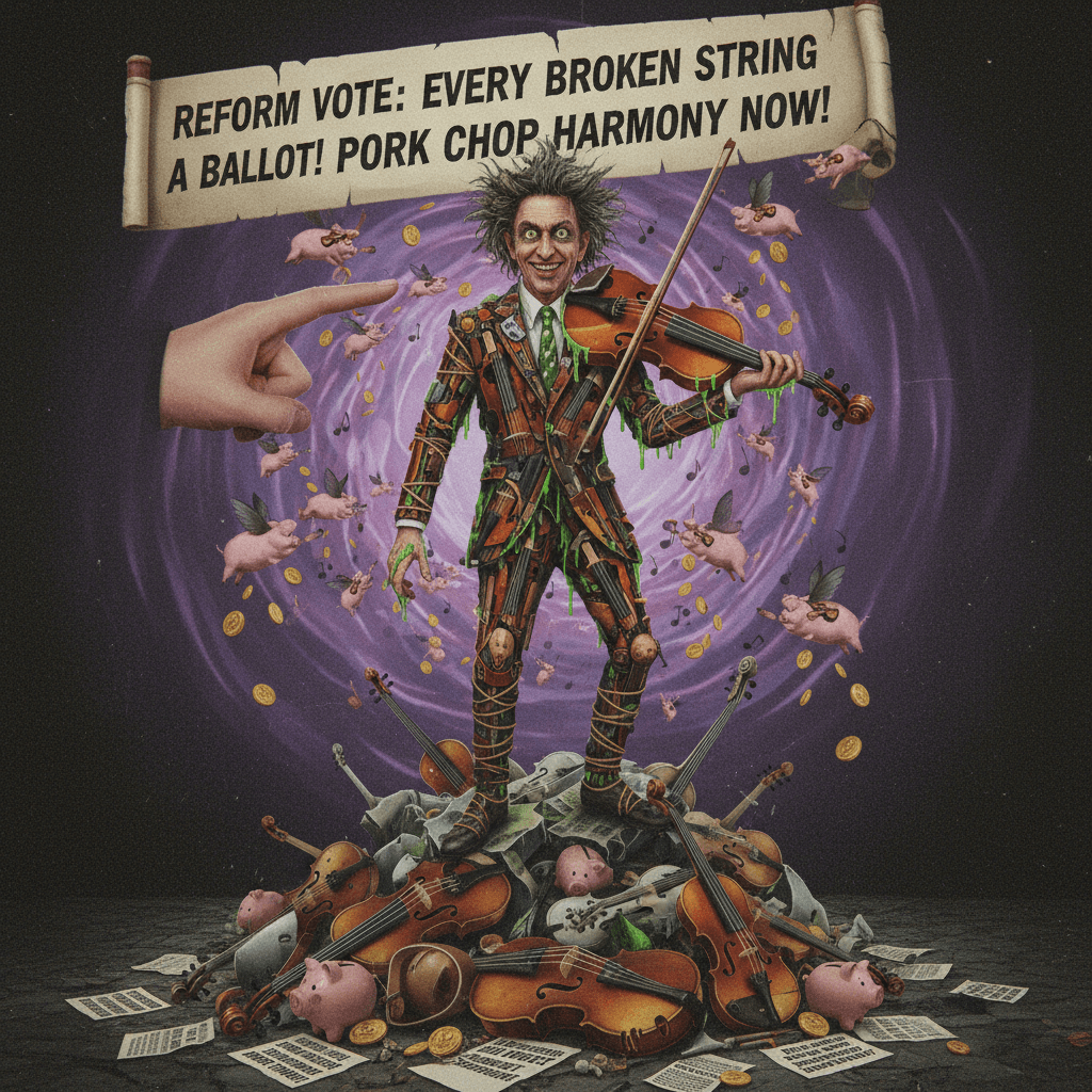 Vote REFORM: because apparently every fiddle helps??