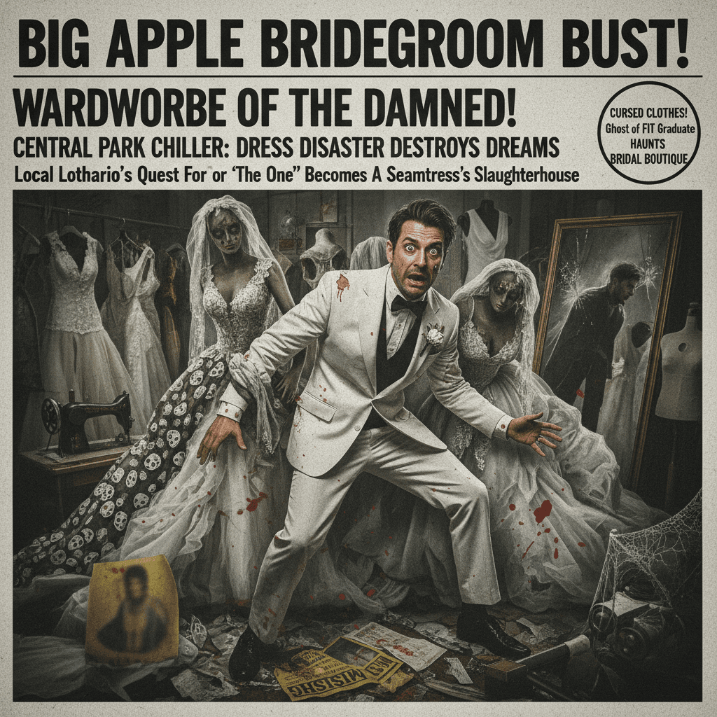 NYC man's desperate bride hunt ends with wardrobe horror, zero chill vibes