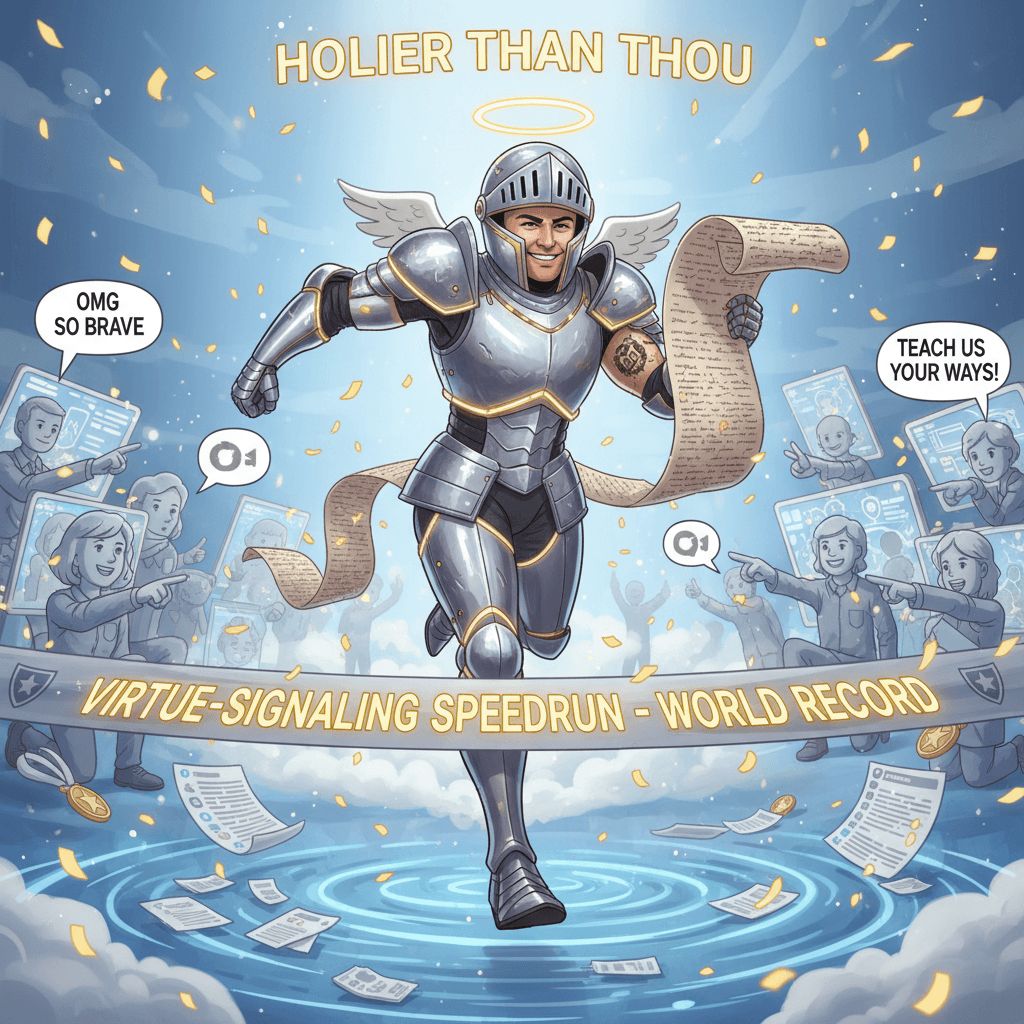 nobody asked but here's my exhaustive moral inventory