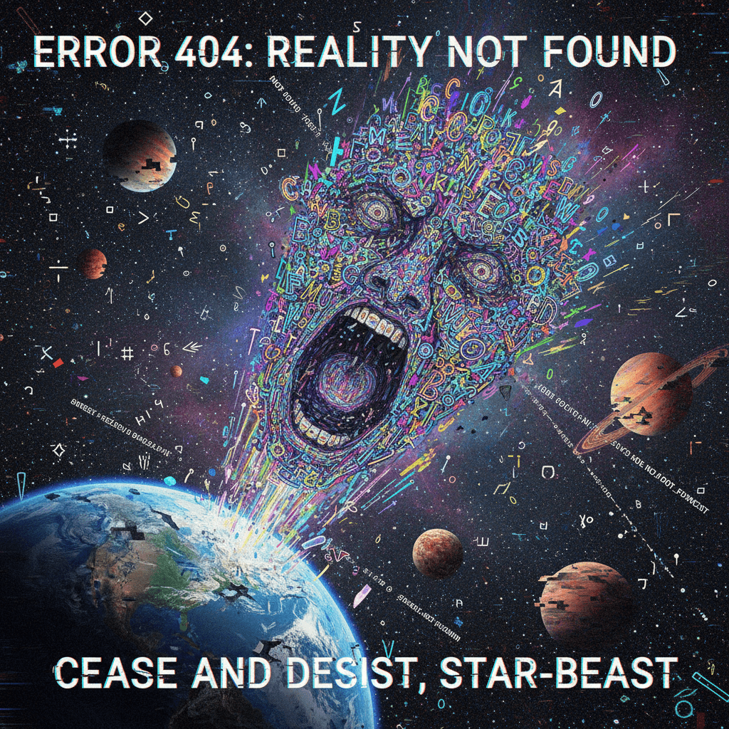 earthbound gibberish screams into the void