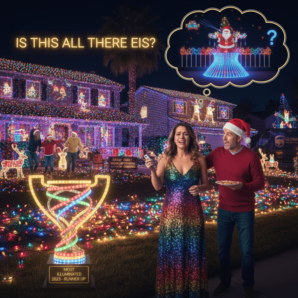 Woman has existential crisis over RGB LED competition