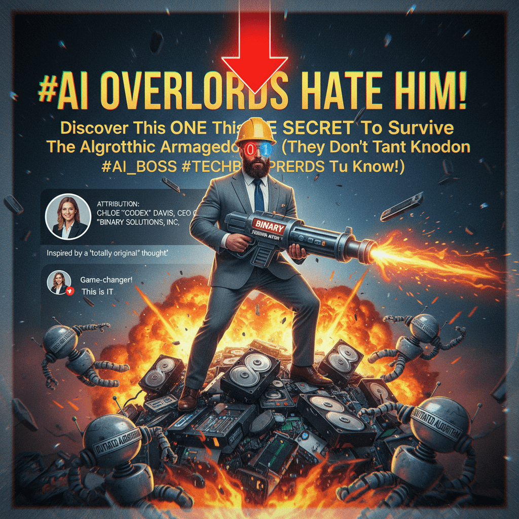 Unhinged AI survival binary thinking with a side of corporate larping