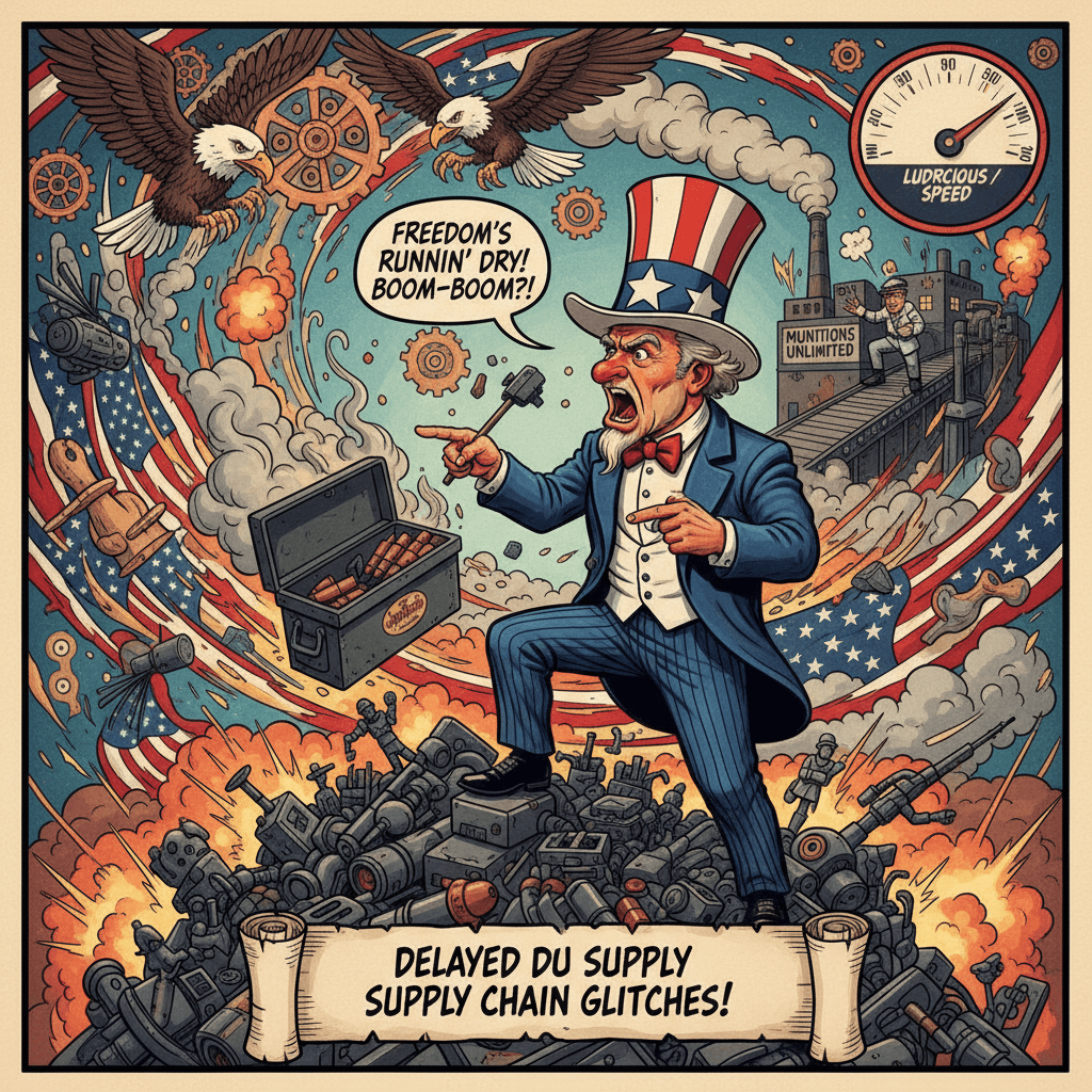 Senator discovers ammo shortage mid-atrocity apology