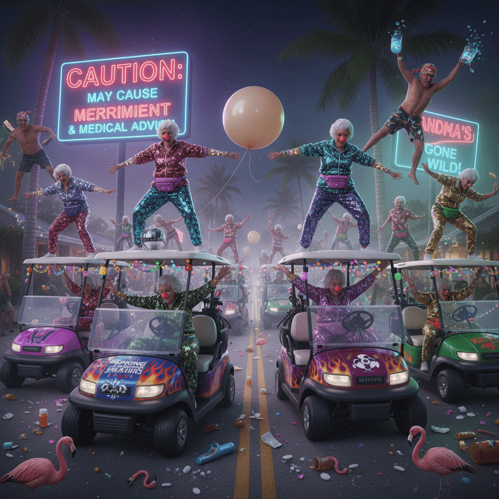 Grandmas twerking: a cautionary tale wrapped in STD jokes