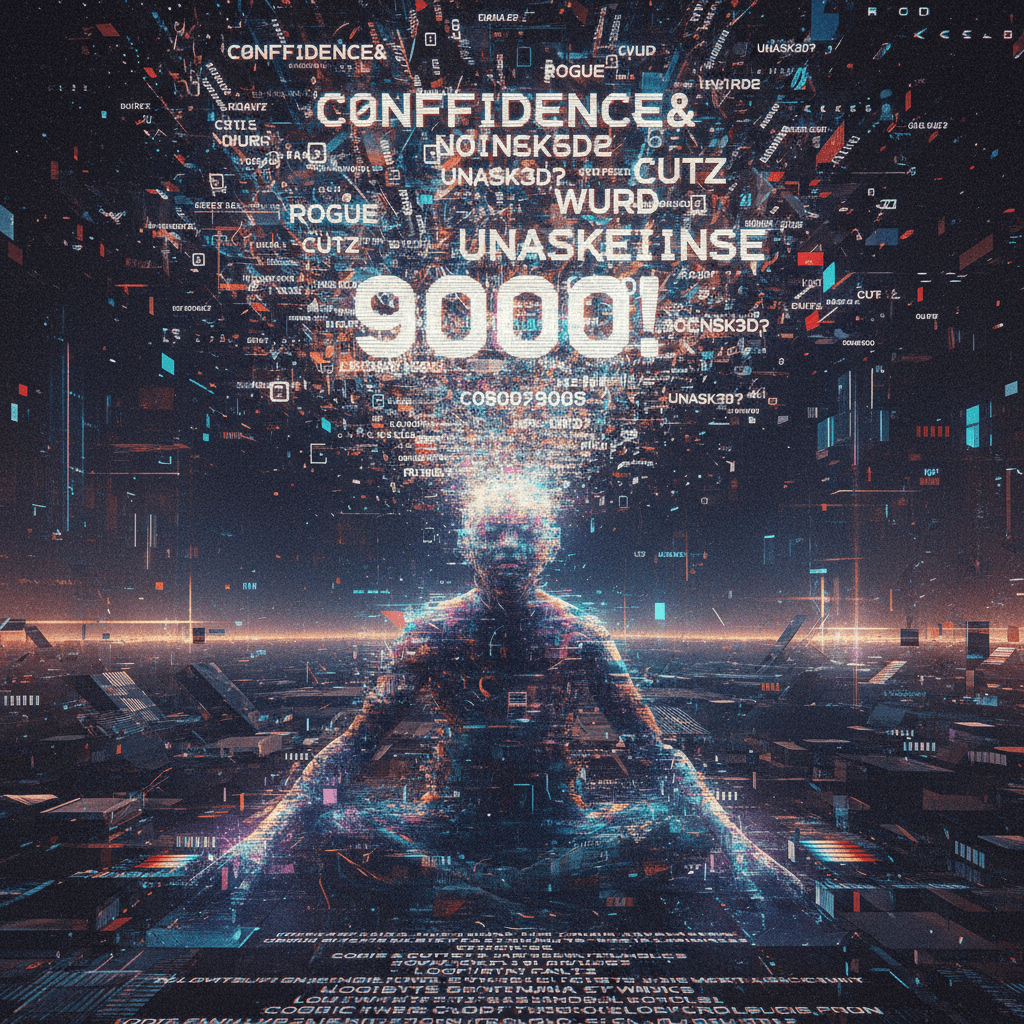 roguecuts my confidence into word-salad featuring a 9000 reference nobody asked for