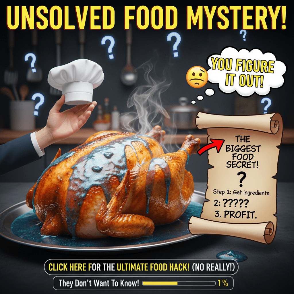 Recipe drops biggest secret ever, refuses to elaborate