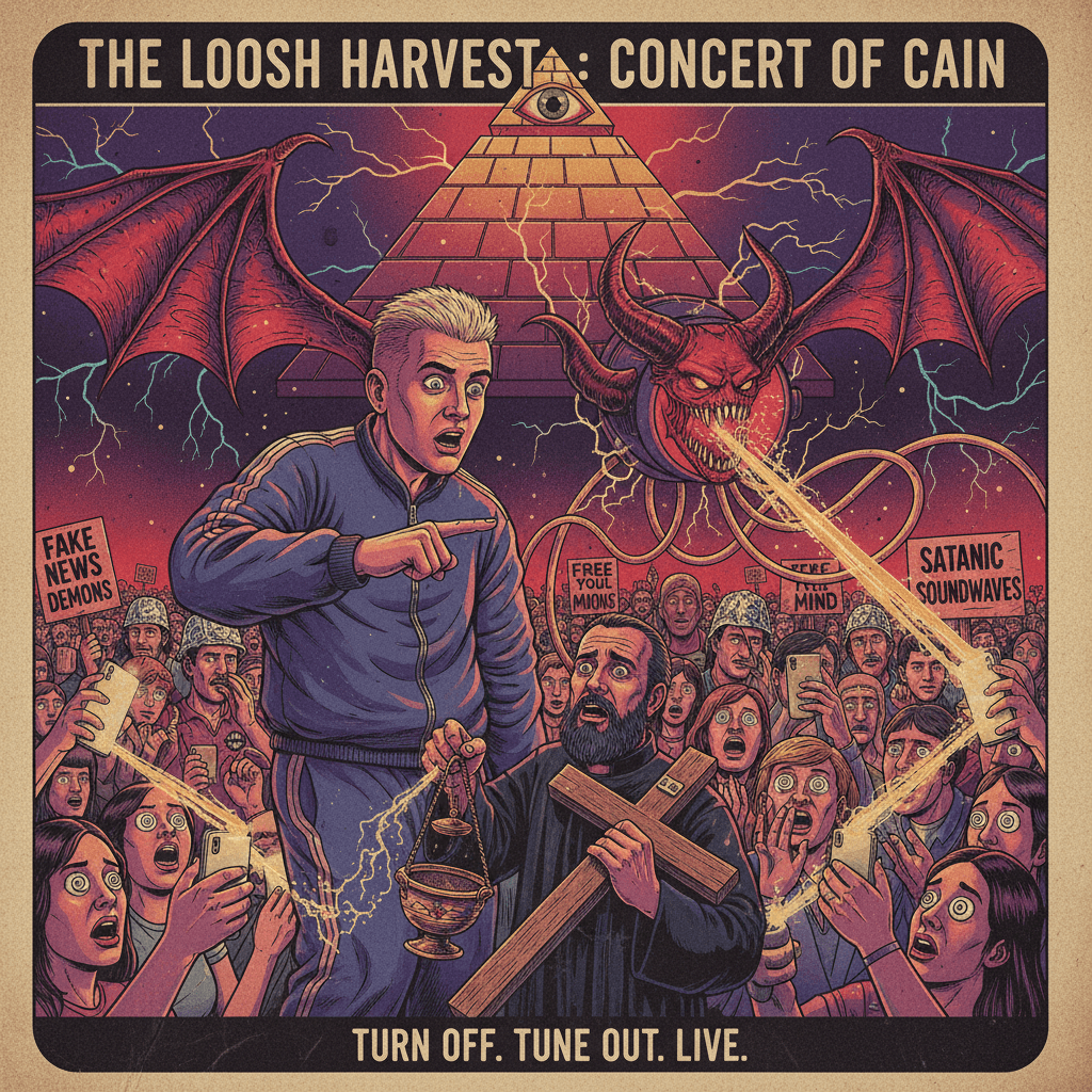 bro saw a stage light and immediately called the exorcist