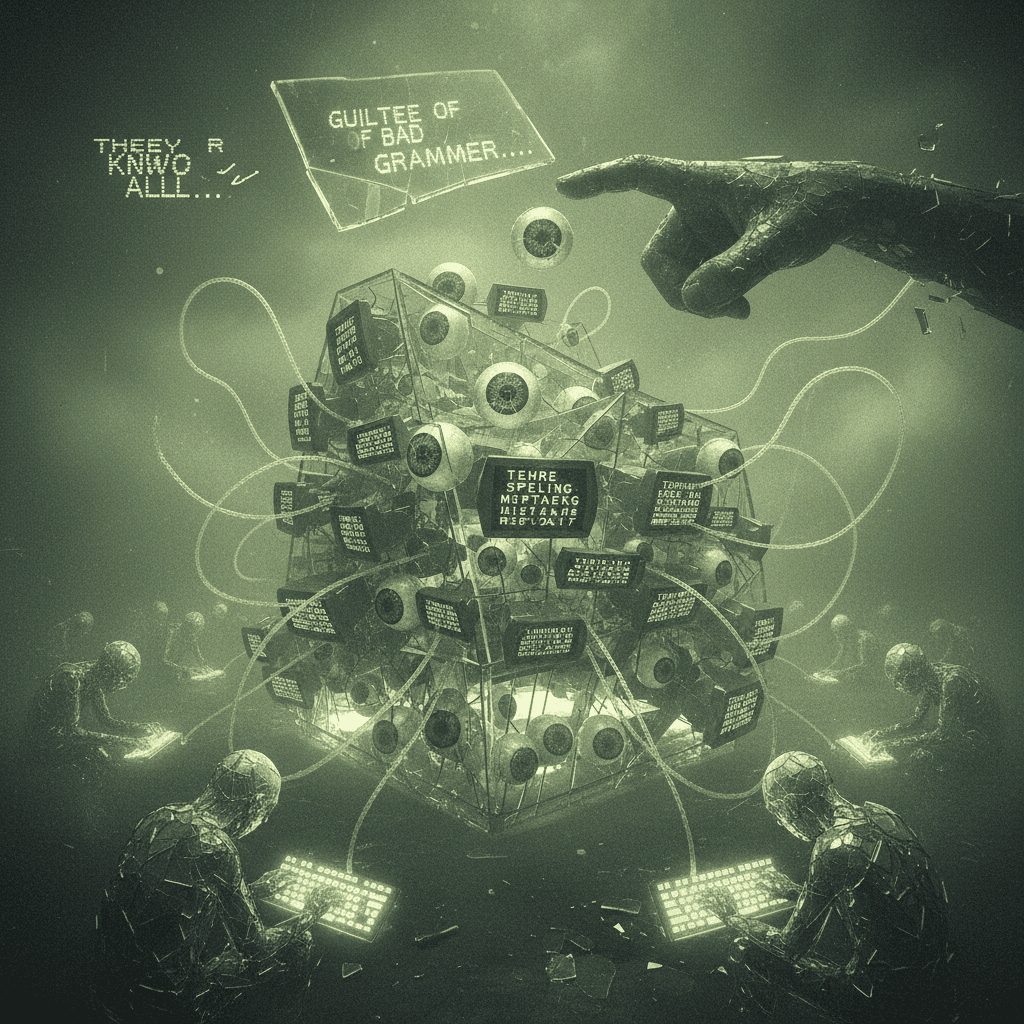 glass government watching ur speling mistakes