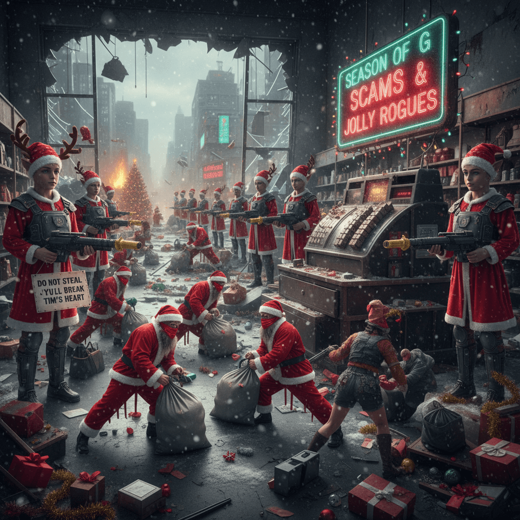 Retailers weaponizing children as anti-theft decoys, now that's Christmas spirit