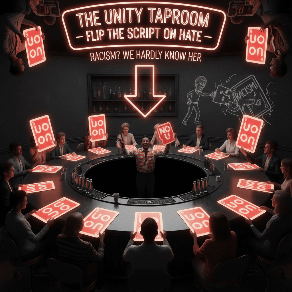 breaking: homogeneous bar exists, solves racism with uno reverse card