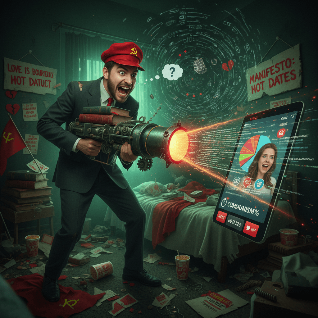 bro weaponized surplus value theory on tinder, definitely not the vibe