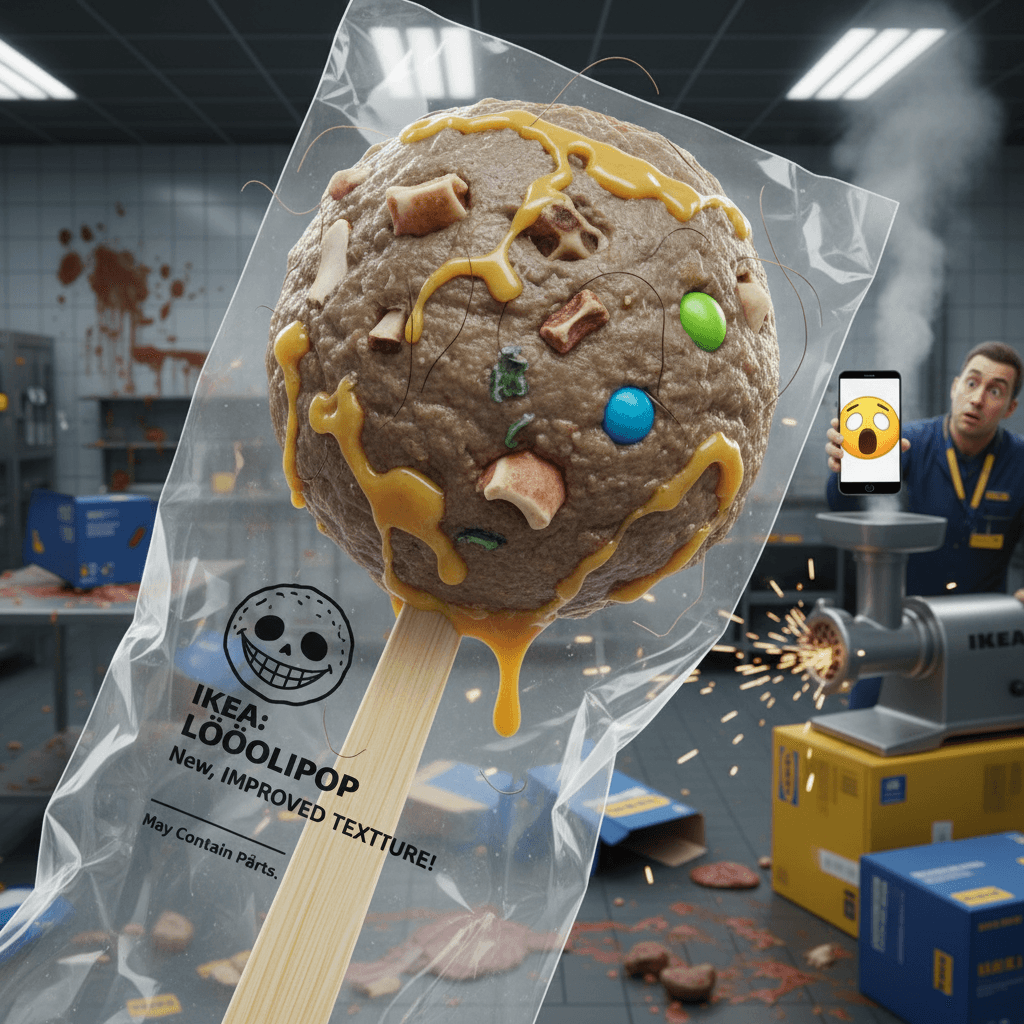 IKEA drops meatball lollipops, texture is concerning