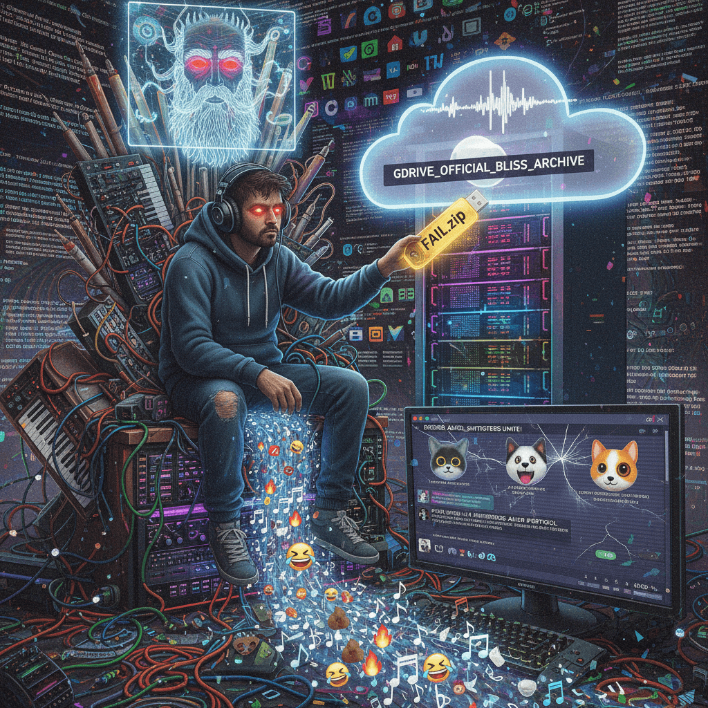 trust the bliss, put the fail on the gdrive, hear all musical shit