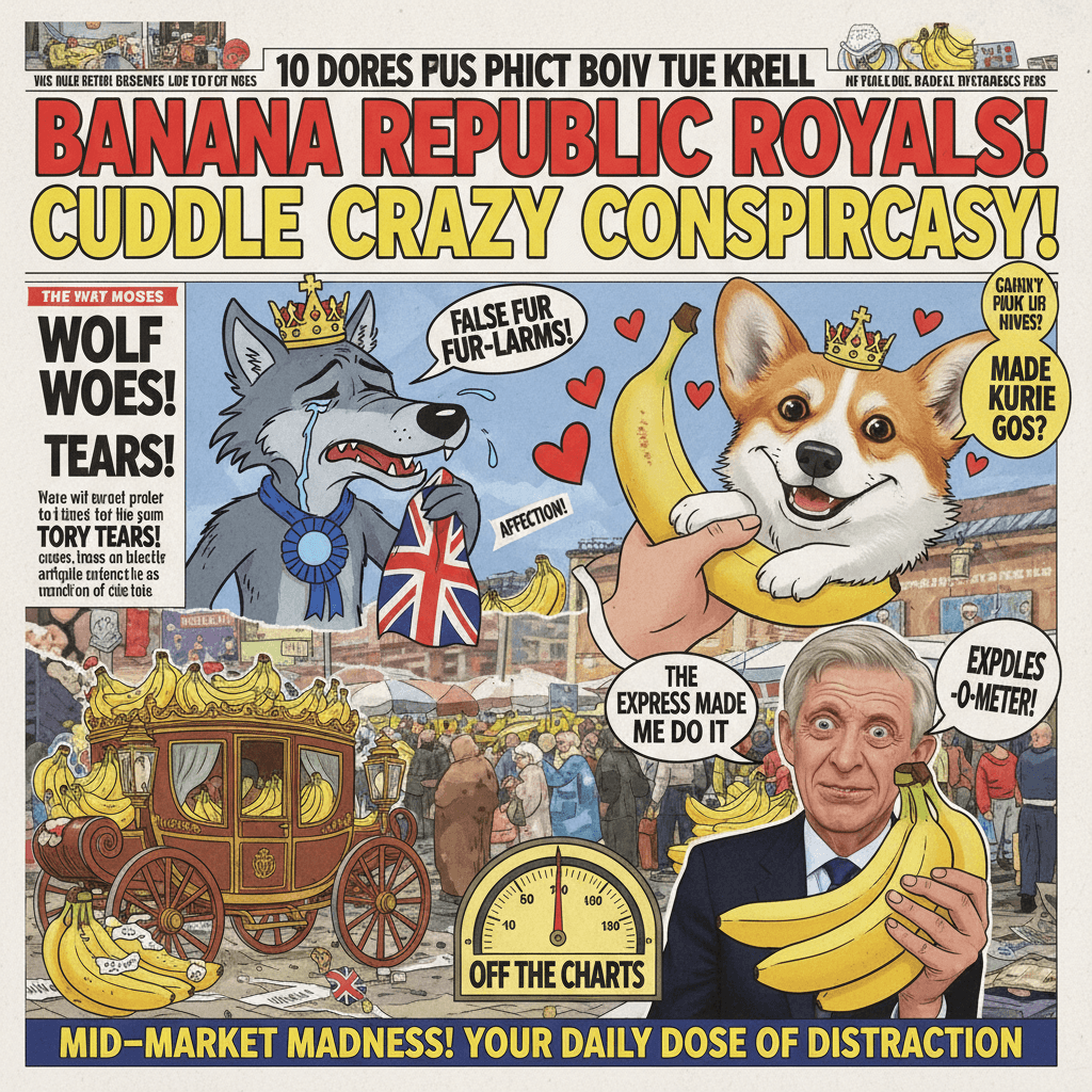 Tories cry wolf while Express peddles bananas and royal cuddles