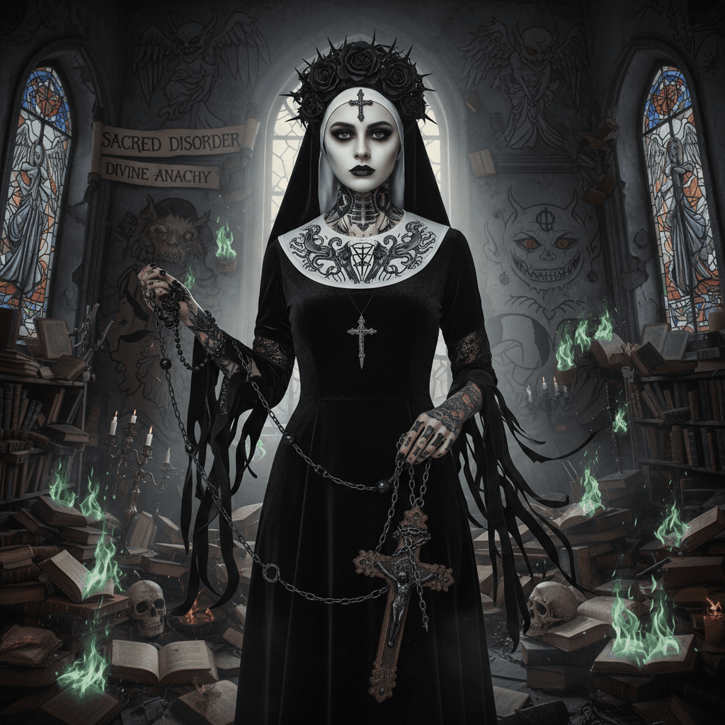 Nun of your business: where faith meets aesthetic chaos