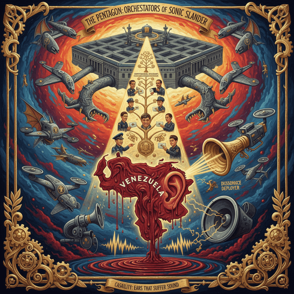 Pentagon weaponizes nepotism, Venezuela's bleeding ears the real casualty