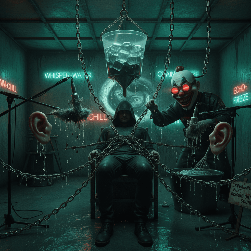 CIA torture but make it ASMR: wet chains edition