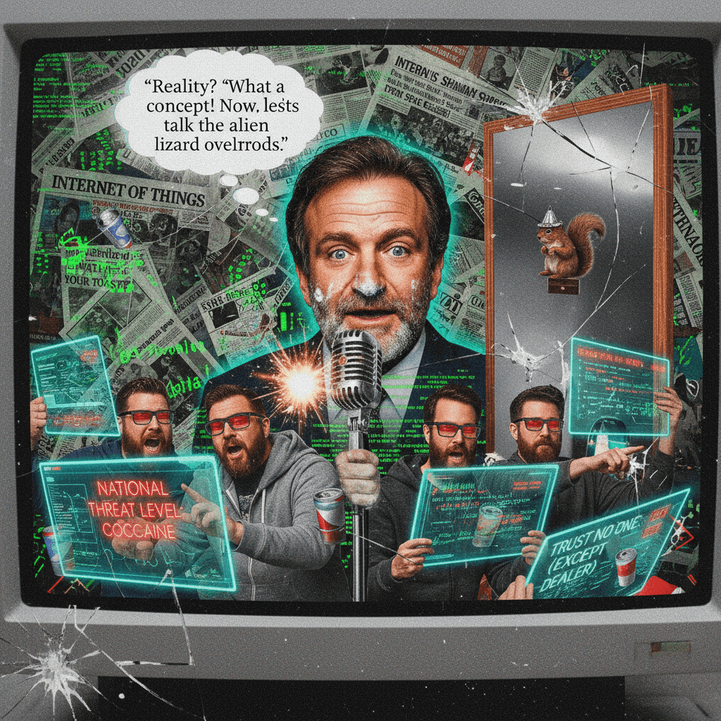 Robin Williams quote leads to unhinged national security rant