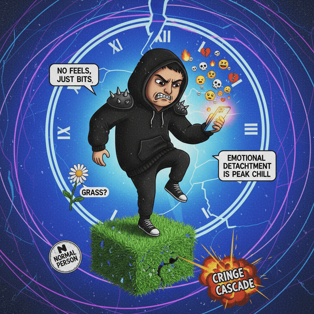 Caring is cringe, actually - a guide by someone very normal