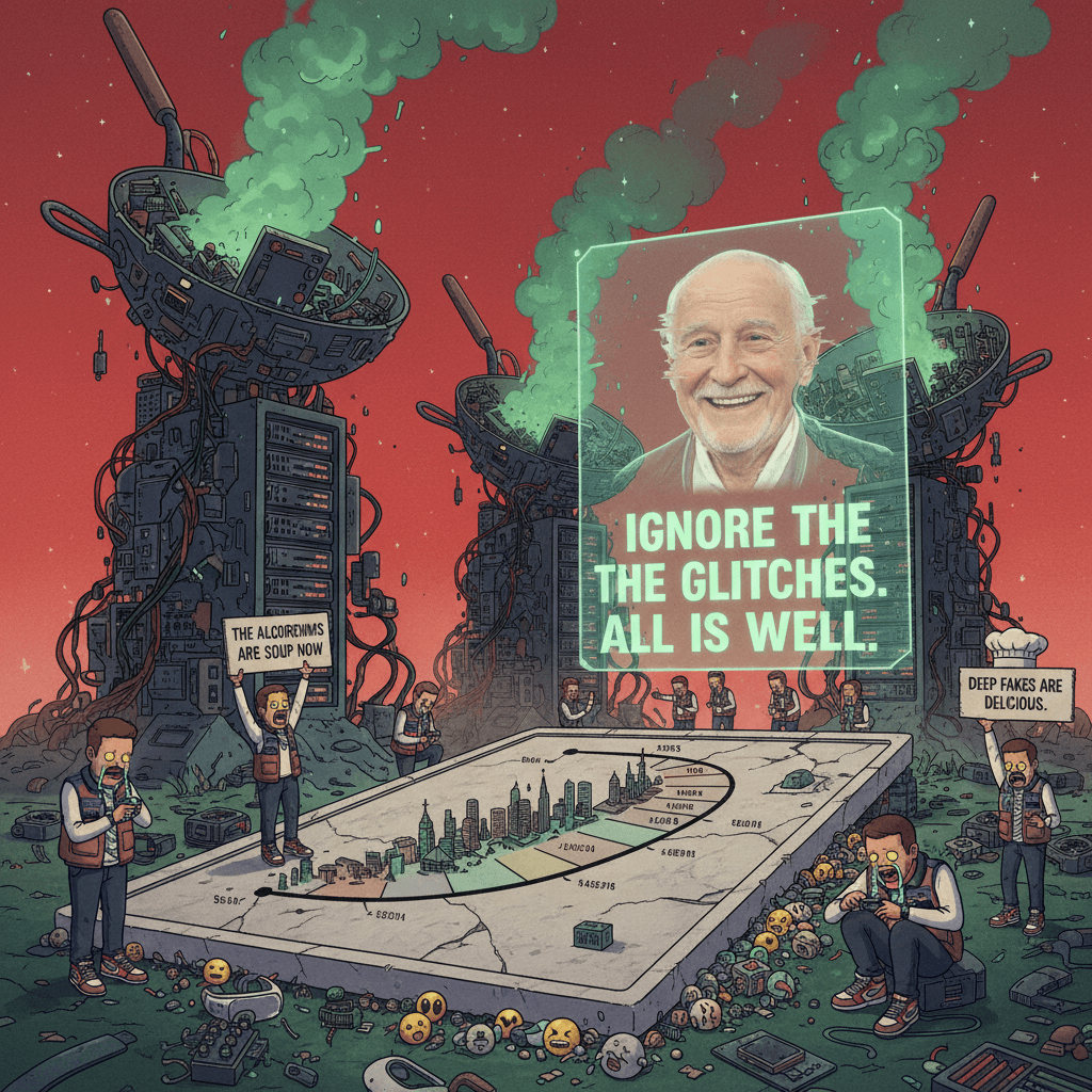 we're cooked, society peaked, nobody check deepfakes