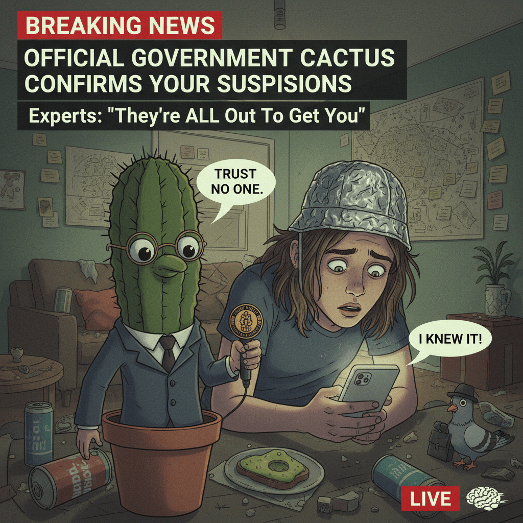 Confirmed: your paranoia has official sources now