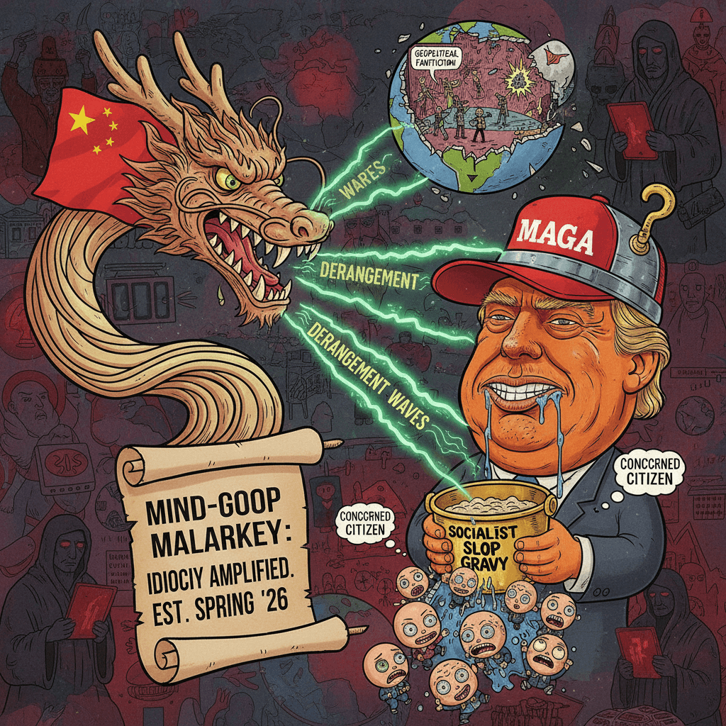 China's secret brain-mush tech: making dumb dumber since April 2026