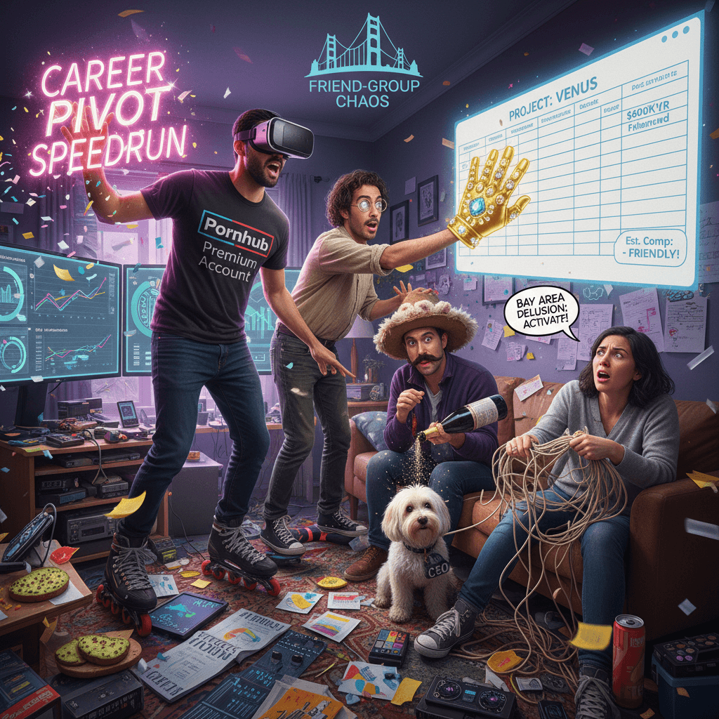 friend pls consider the six-figure sex work pivot (but make it friendly)