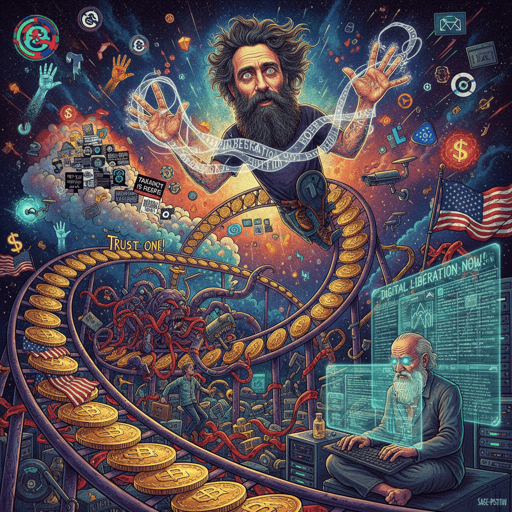 McAfee's fever dream about freedom ft. poetic hand-waving