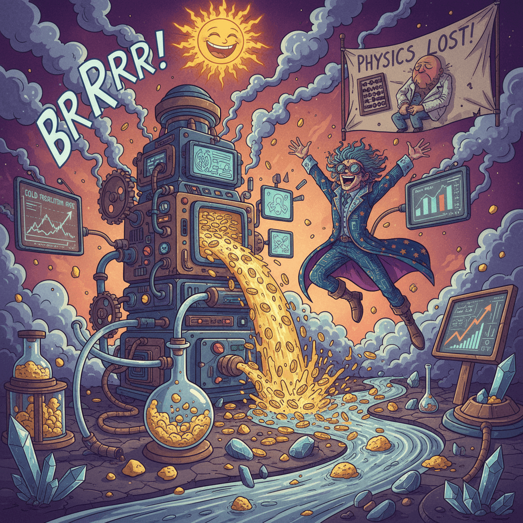 fusion reactors go brrr, mercury becomes gold, physics takes L