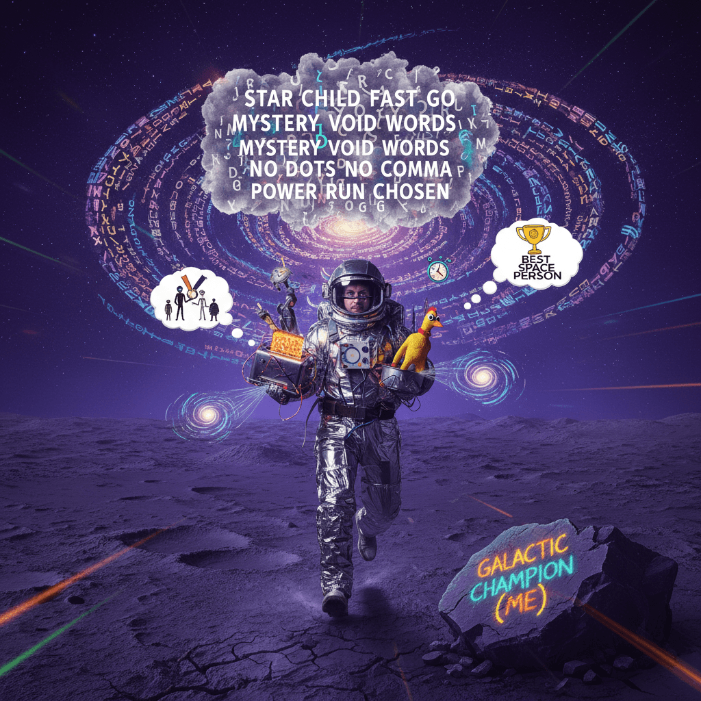 chosen one speedrun: cryptic space nonsense with zero punctuation